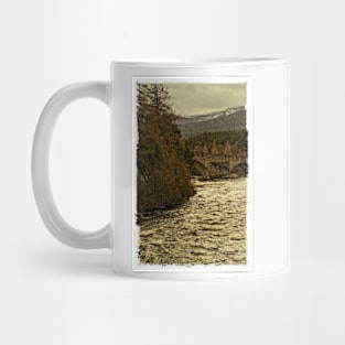 Invercauld Bridge, River Dee, Braemar, Scottish Highlands, UK Mug